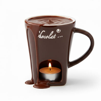 ChocoMelt Mug – Mini Fondue Cup for Chocolate & Desserts (130ml)