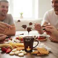 ChocoMelt Mug – Mini Fondue Cup for Chocolate & Desserts (130ml)